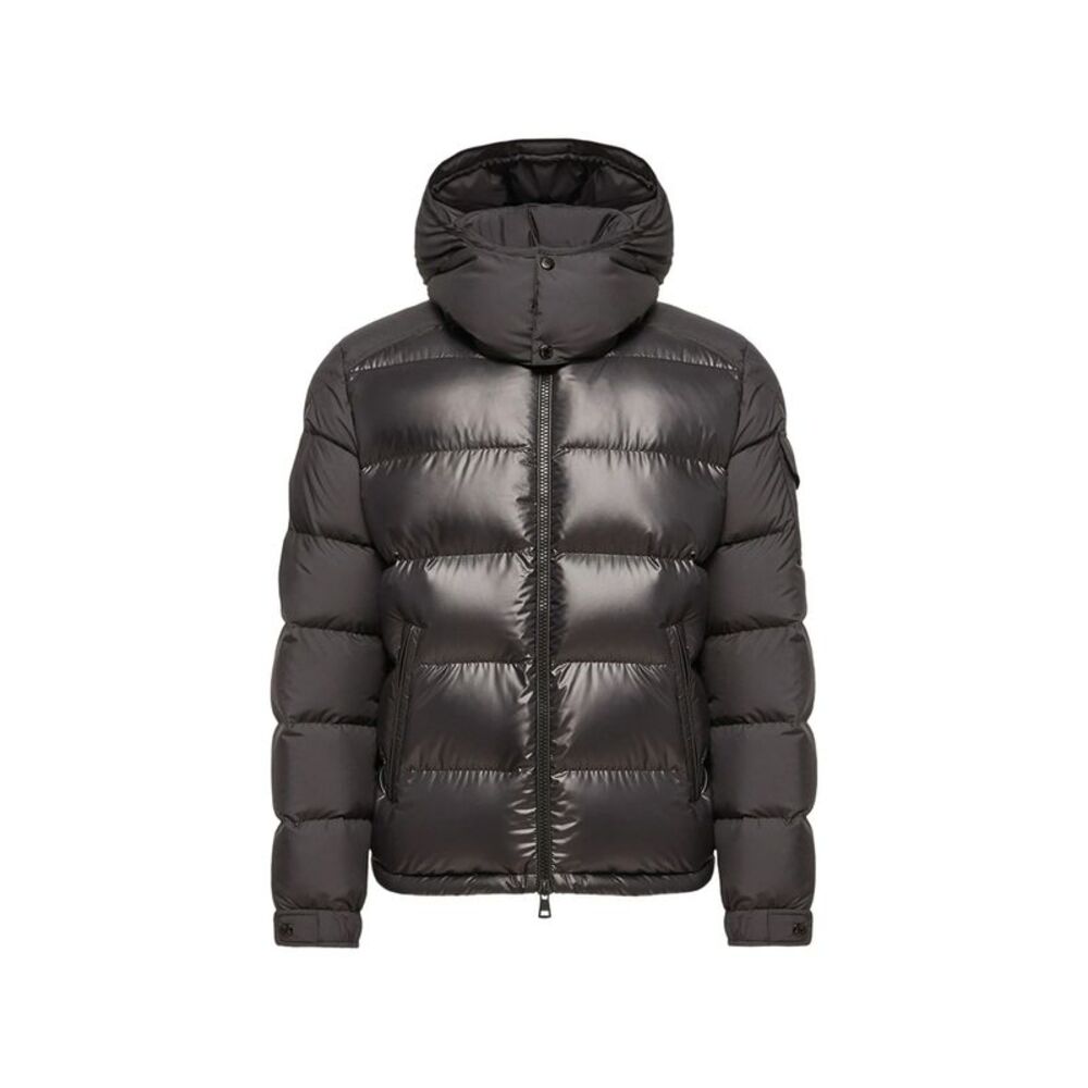 Moncler Black Jackets - Padded & Down Jackets Men